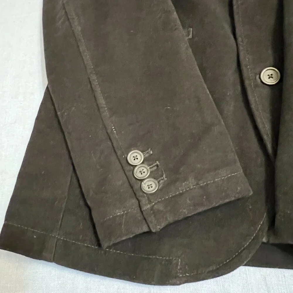 GAP Mens Black Blazer Jacket Size S Cotton Sport Coat Casual 2 Button